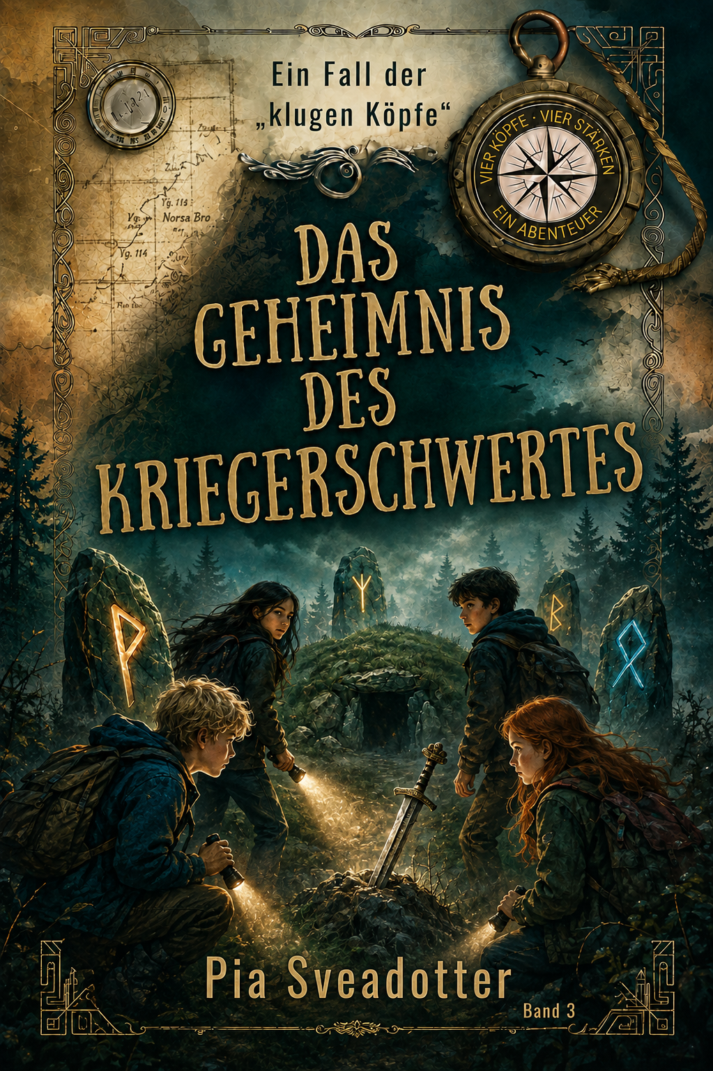 Cover: Das Geheimnis des Kriegerschwertes von Pia Sveadotter